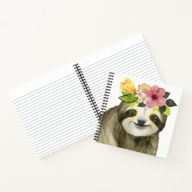 Cuaderno Halo tropical | Sweet Sloth (Interior)
