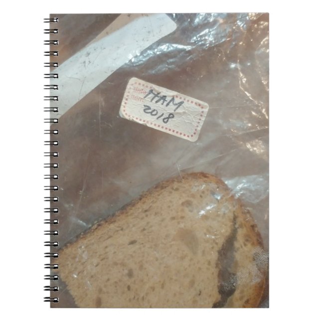 Cuaderno HAM 2018 (rebanada de pan en bolsa) Bolsa de caden (Frente)