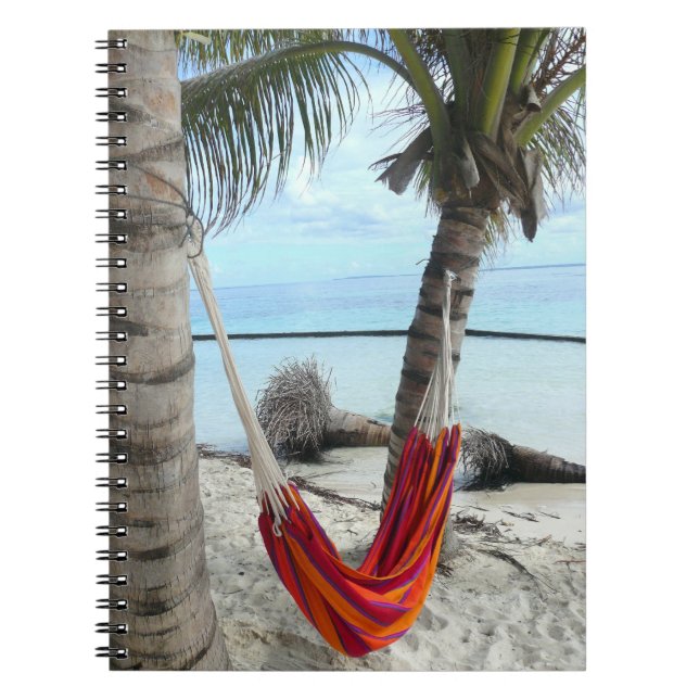 Cuaderno Hamaca junto al Beach Notebook (Frente)
