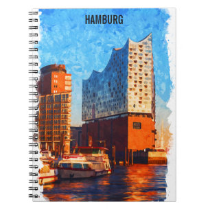 Cuaderno Hamburg Alemania Elbphilharmonie Travel