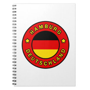 Cuaderno Hamburg Deutschland