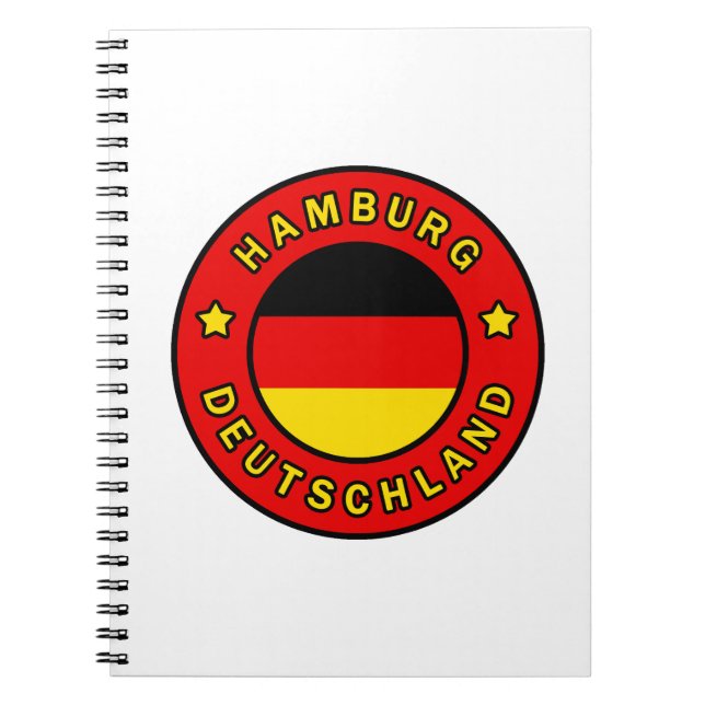 Cuaderno Hamburg Deutschland (Frente)