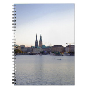 Cuaderno Hamburg Harbor Hafen Hamburger Deutschland
