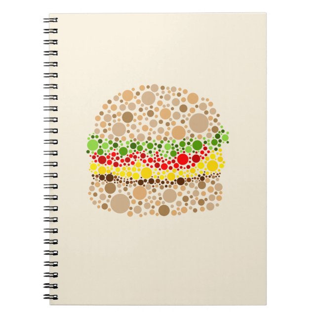 Cuaderno Hamburguesa en puntos (Frente)