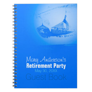 Cuaderno Hammock Happy Retirement Fiesta 01 Guest Book