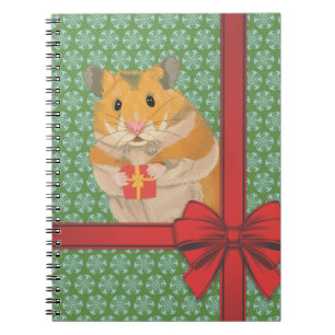 Cuaderno Hammy Navidades Navidades Hamster