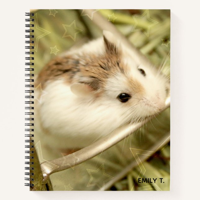 Cuaderno Hammyville - Cute Hamster (Anverso)