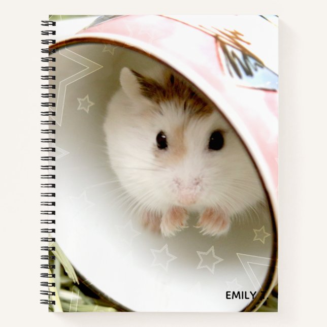 Cuaderno Hammyville - Cute Hamster (Anverso)