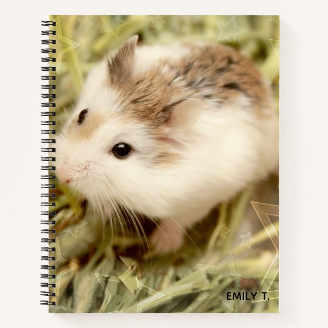 Cuaderno Hammyville - Cute Hamster (Anverso)