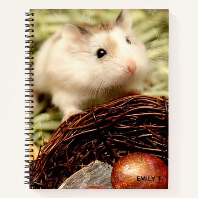 Cuaderno Hammyville - Cute Hamster (Anverso)