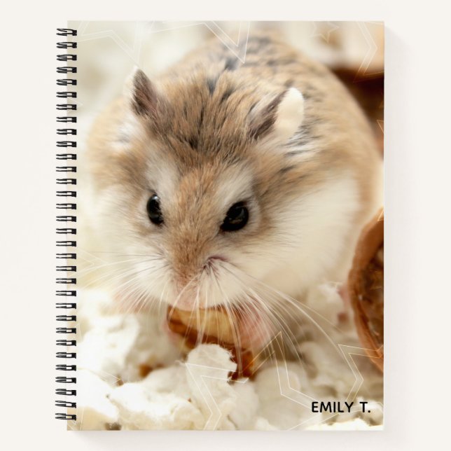 Cuaderno Hammyville - Cute Hamster (Anverso)