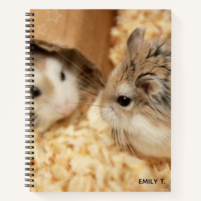 Cuaderno Hammyville - Cute Hamster (Anverso)