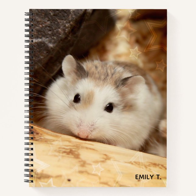 Cuaderno Hammyville - Cute Hamster (Anverso)