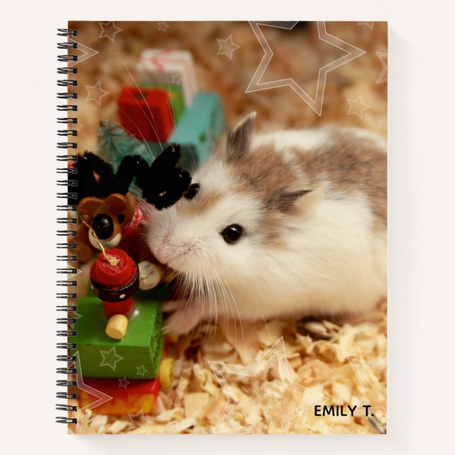 Cuaderno Hammyville - Cute Hamster (Anverso)