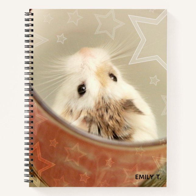 Cuaderno Hammyville - Cute Hamster (Anverso)