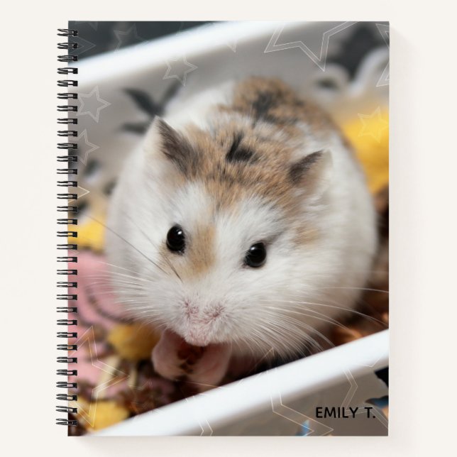 Cuaderno Hammyville - Cute Hamster (Anverso)