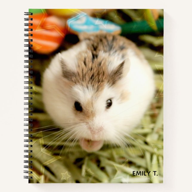 Cuaderno Hammyville - Cute Hamster (Anverso)