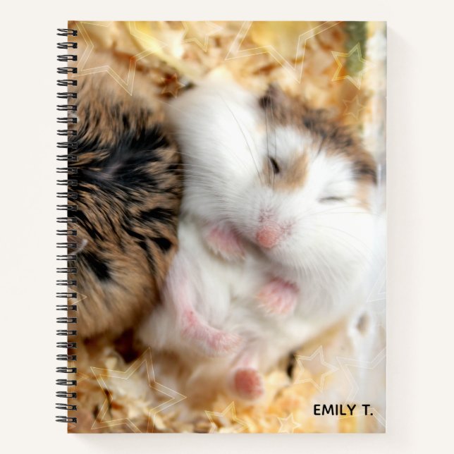 Cuaderno Hammyville - Cute Hamster (Anverso)