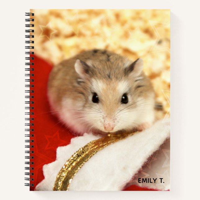Cuaderno Hammyville - Cute Hamster (Anverso)
