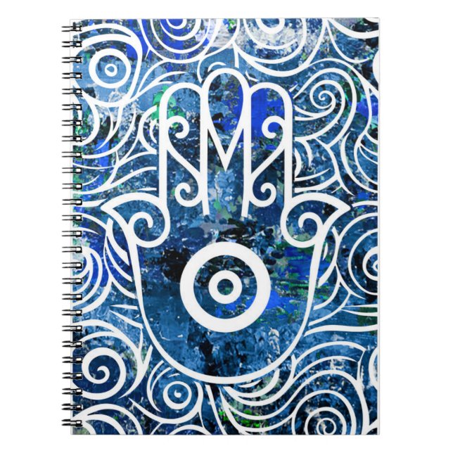 Cuaderno Hamsa Swirls (Frente)