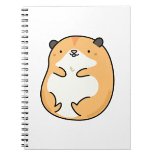 Cuaderno Hámster de Kawaii
