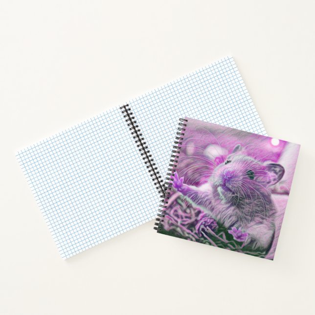 Cuaderno hámster de tipo animal inteligente (Interior)