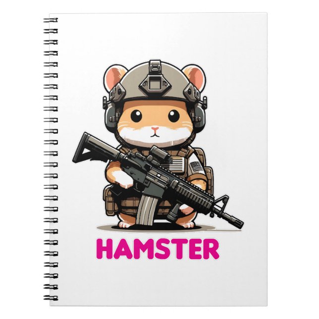 Cuaderno Hámster táctico (Frente)