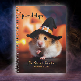 Cuaderno Hamster Witch Halloween Candy