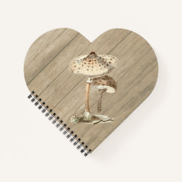 Cuaderno Hand Drawn Parasol Mushroom