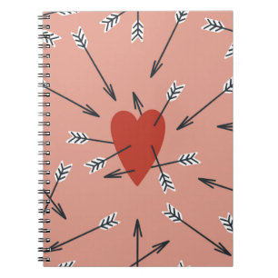 Cuaderno Hand made seamless pattern with flat illustrations