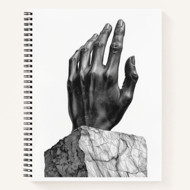 Cuaderno Hand of Creator - Marble Art Notebook (Anverso)