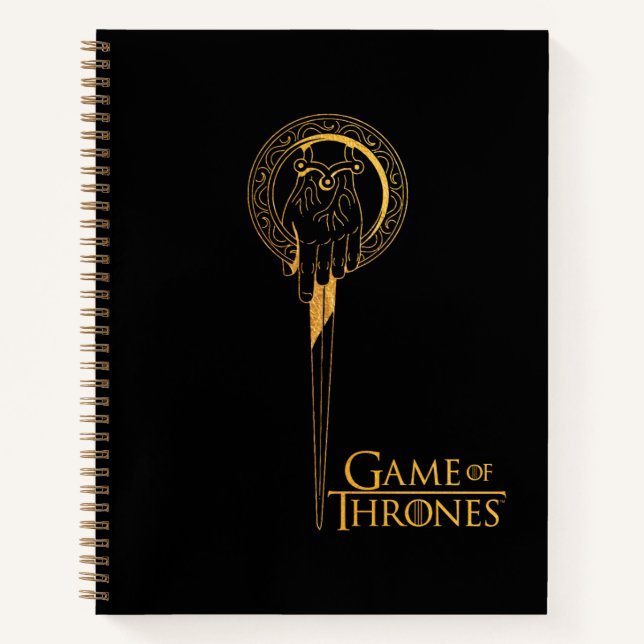 Cuaderno Hand of the King Icon (Anverso)