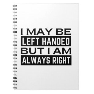 Cuaderno Hander izquierdo