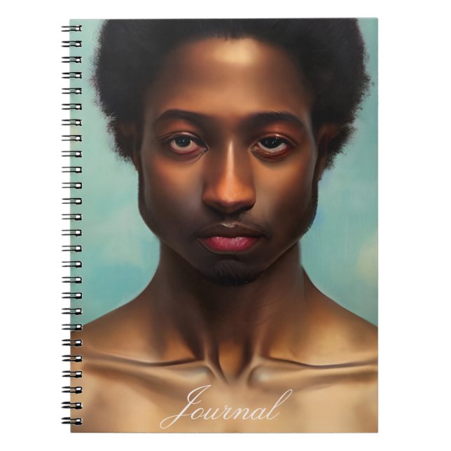 Cuaderno Handsome Black Man Journal (Frente)