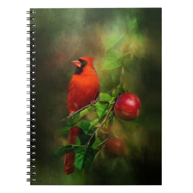 Cuaderno Handsome Male Cardinal (Frente)