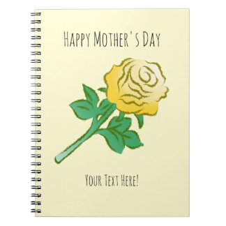 Cuaderno Handsome Yellow Rose