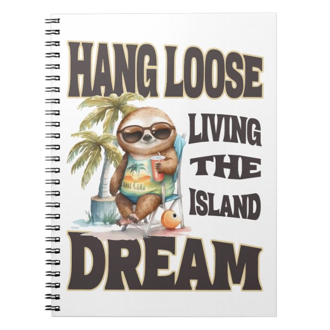 Cuaderno Hang Loose Island Dream (Frente)