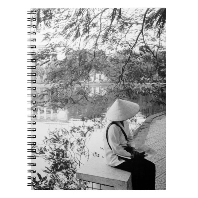 Cuaderno Hanoi Vietnam, Hoan Kiem Lake View (NR) (Frente)