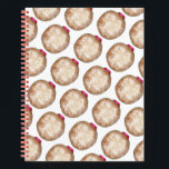 Cuaderno Hanukkah Sufganiyot Jelly Doughnut Donut Chanukah<br><div class="desc">El diseño de un bloc de notas en espiral presenta un ilustracion de marcador original de un donut de gelatina clásico. ¡Genial para Hanukkah! ¿No ves lo que estás buscando? ¿Necesita ayuda con la personalización? Haga clic en "Contactar con este diseñador" para tener algo creado sólo para usted.</div>