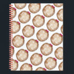 Cuaderno Hanukkah Sufganiyot Jelly Doughnut Donut Chanukah<br><div class="desc">El diseño de un bloc de notas en espiral presenta un ilustracion de marcador original de un donut de gelatina clásico. ¡Genial para Hanukkah! ¿No ves lo que estás buscando? ¿Necesita ayuda con la personalización? Haga clic en "Contactar con este diseñador" para tener algo creado sólo para usted.</div>