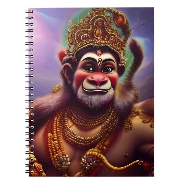 Cuaderno Hanuman se toma un selfie (Frente)