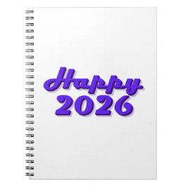 Cuaderno Happy 2026