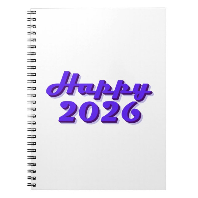 Cuaderno Happy 2026 (Frente)
