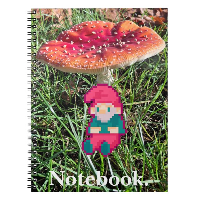Cuaderno Happy Birthday, gnoom Pixelart, Pixel Art  (Frente)