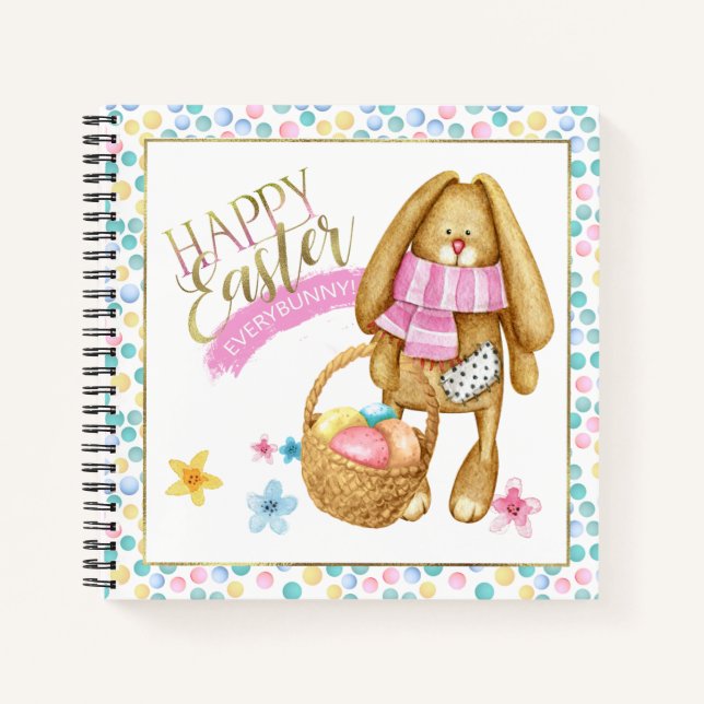 Cuaderno Happy Easter Everybunny ID640 (Anverso)