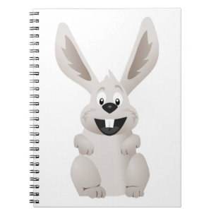 CUADERNO "HAPPY EASTER" GRAY BUNNY