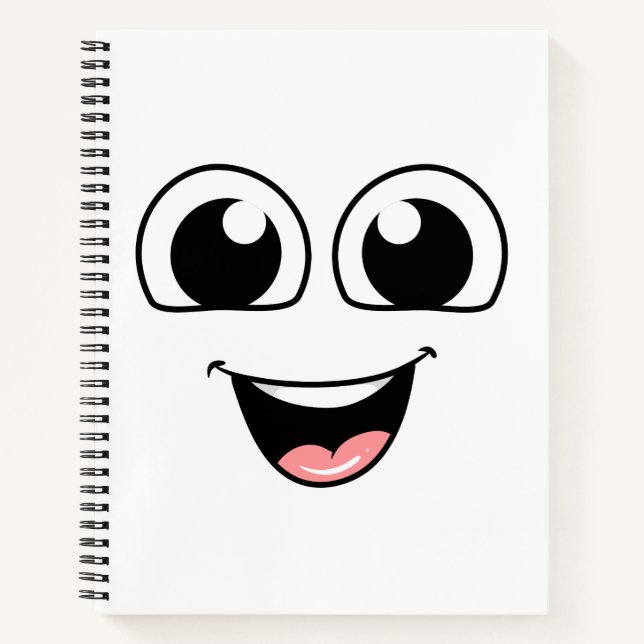Cuaderno Happy face Notebook (Anverso)
