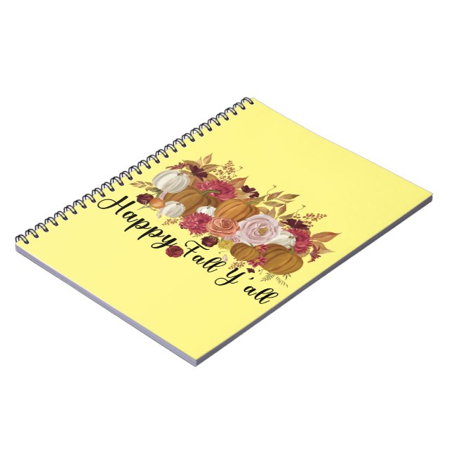 Cuaderno Happy Fall Y'all (Lado Izquierdo)