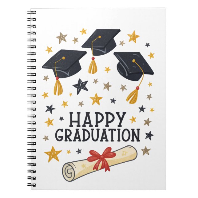 Cuaderno Happy Graduation  (Frente)