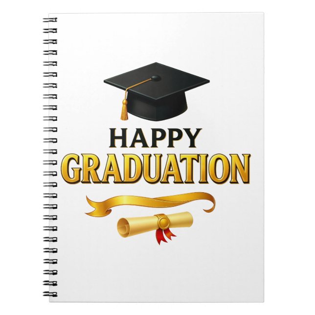 Cuaderno Happy Graduation (Frente)